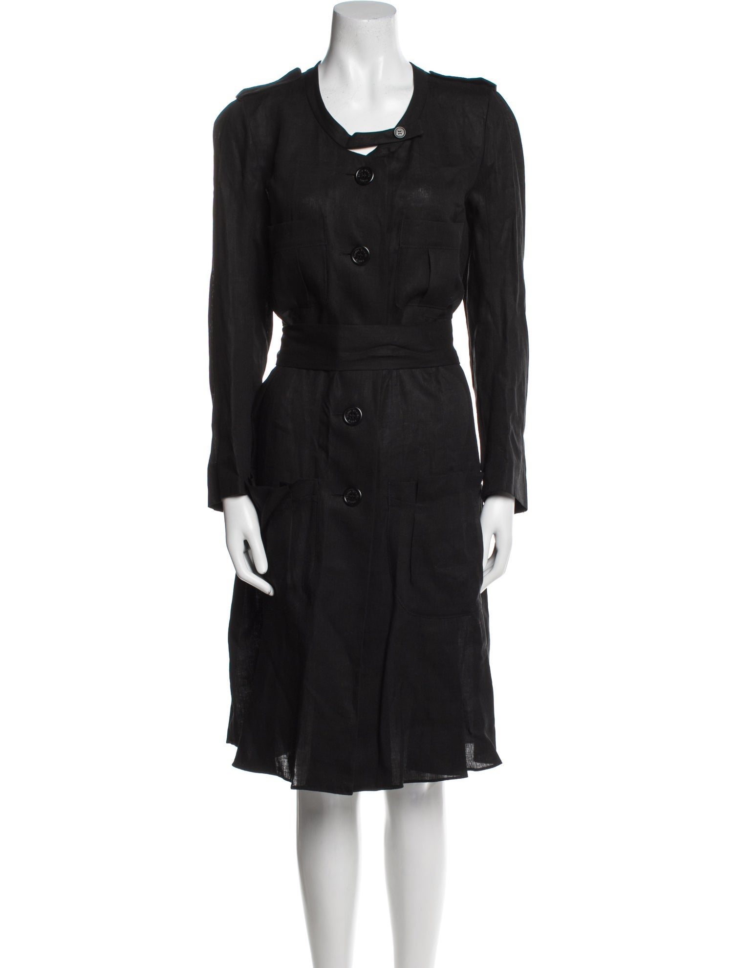 Sonia Rykiel Linen Midi Length Dress