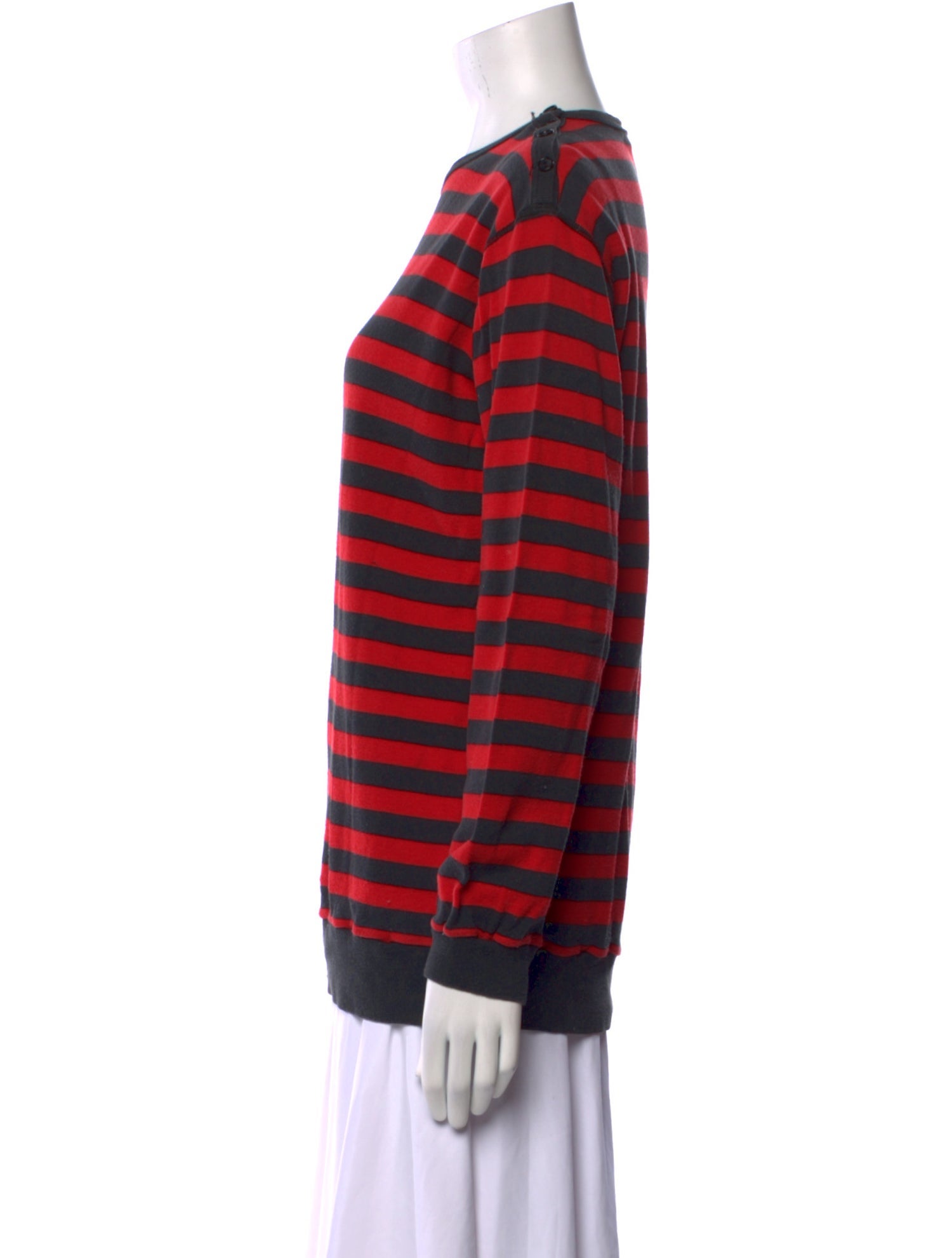 Sonia Rykiel Striped Crew Neck Sweatshirt