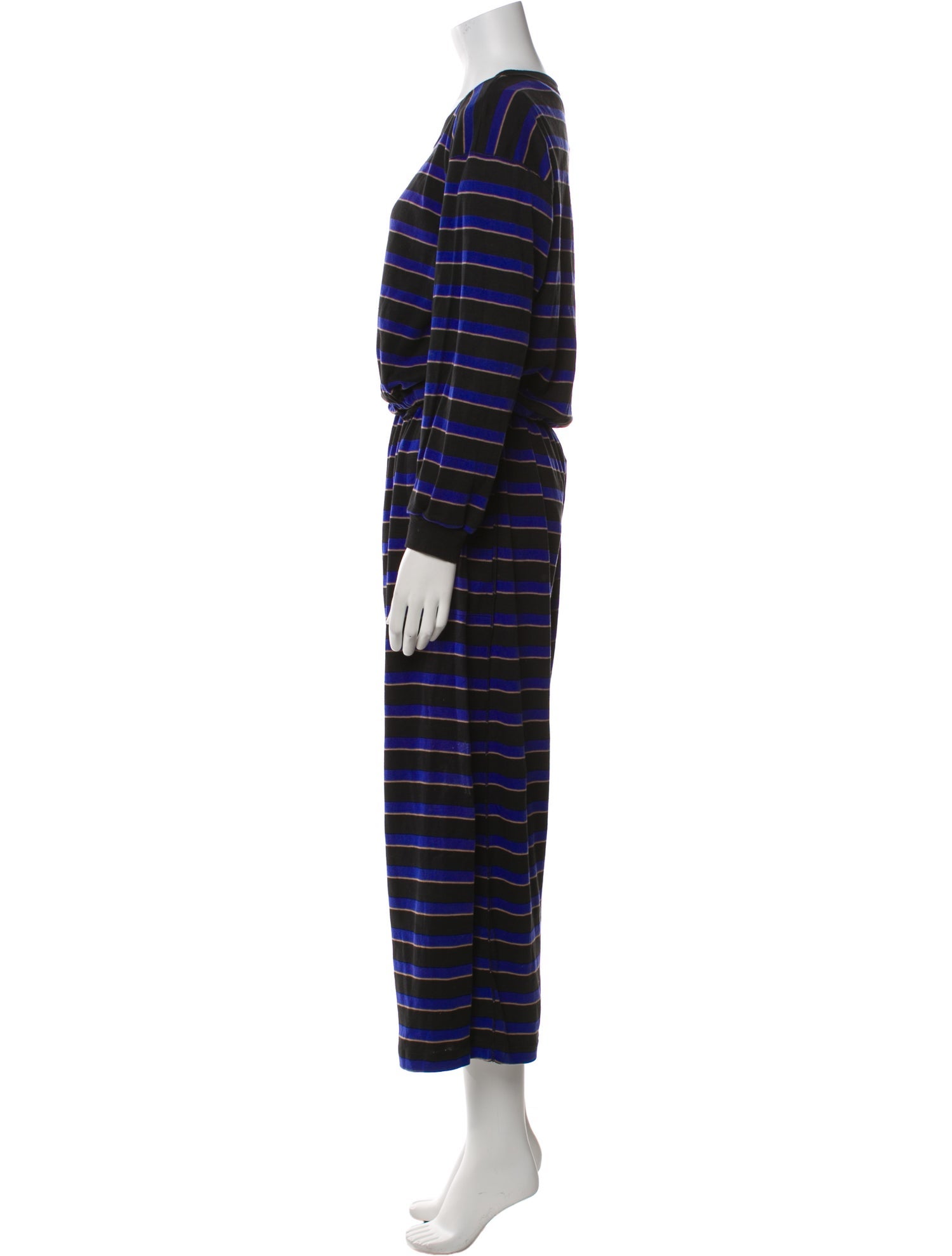 Sonia Rykiel Striped Bow Accents Pant Set