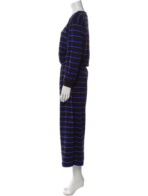 Sonia Rykiel Striped Bow Accents Pant Set