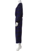 Sonia Rykiel Striped Bow Accents Pant Set