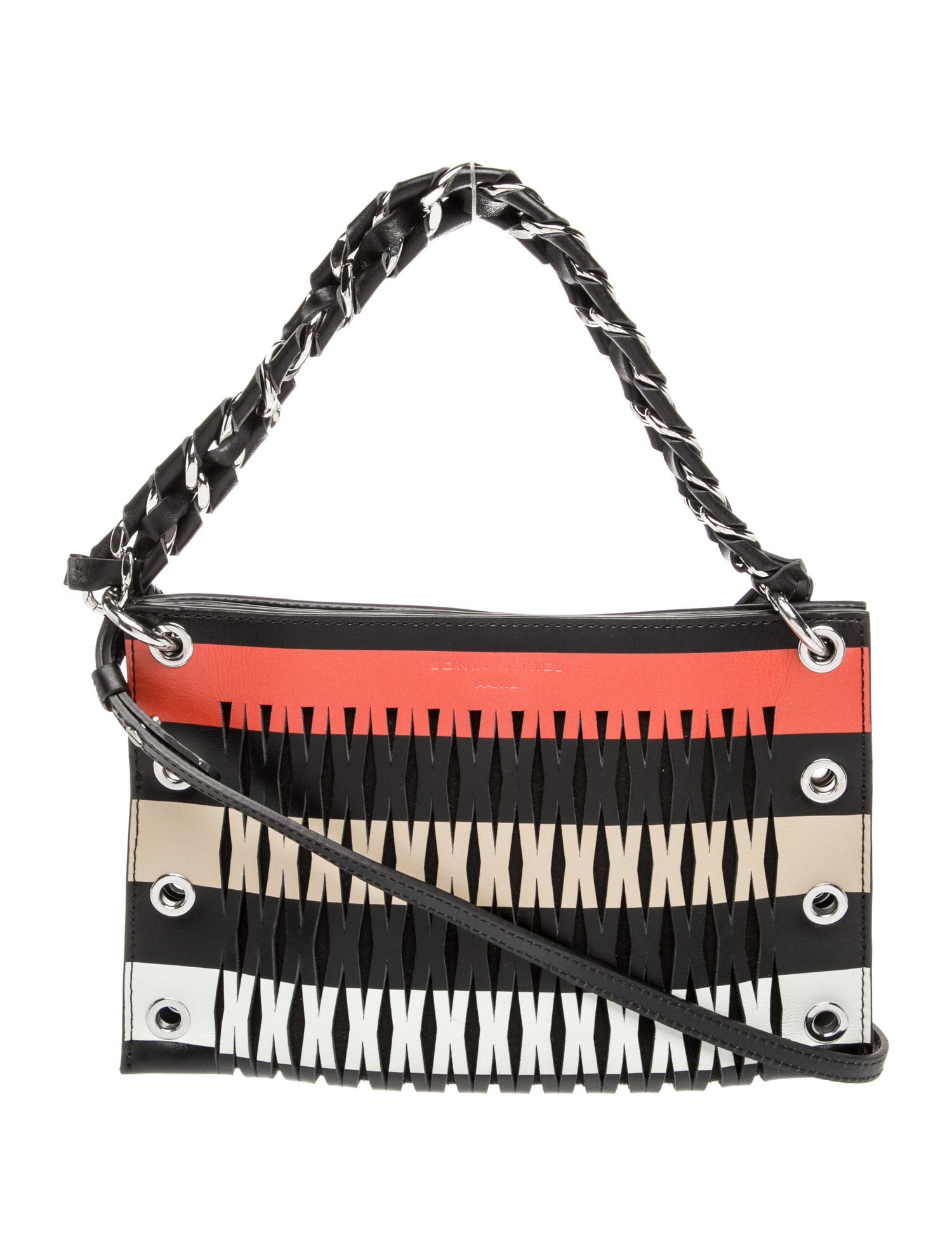 Sonia Rykiel Leather Top Handle Bag