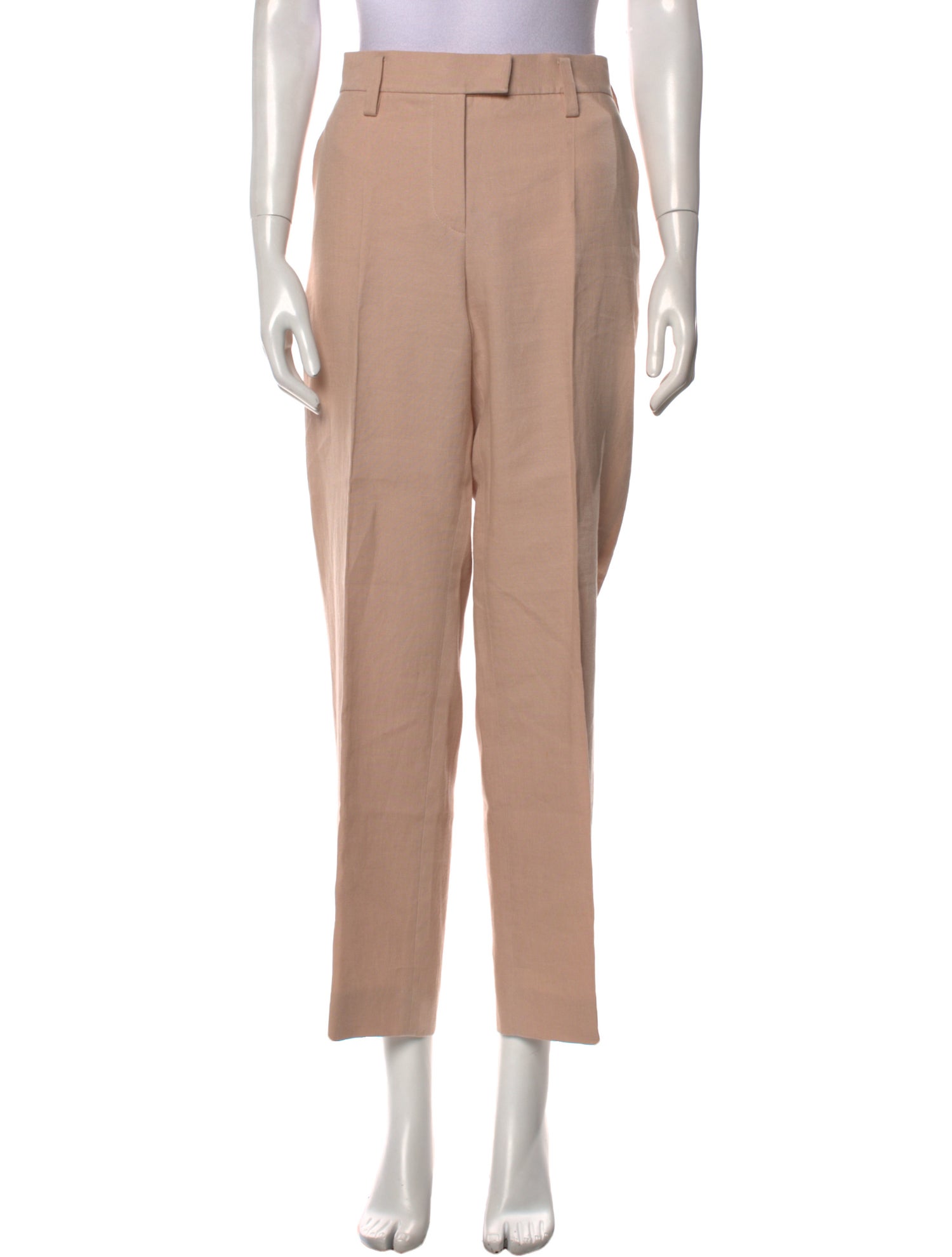 Sonia Rykiel Linen Straight Leg Pants