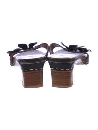 Sonia Rykiel Leather Slides