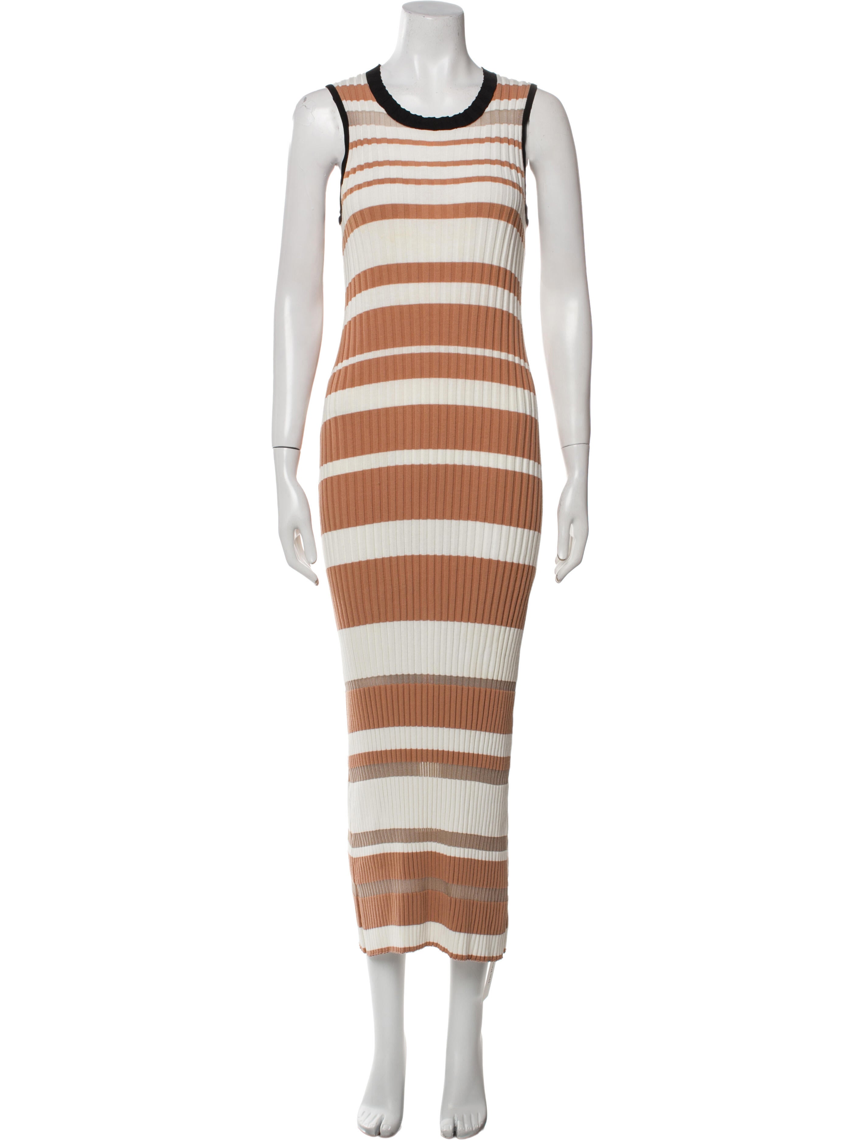 Sonia Rykiel Striped Long Dress