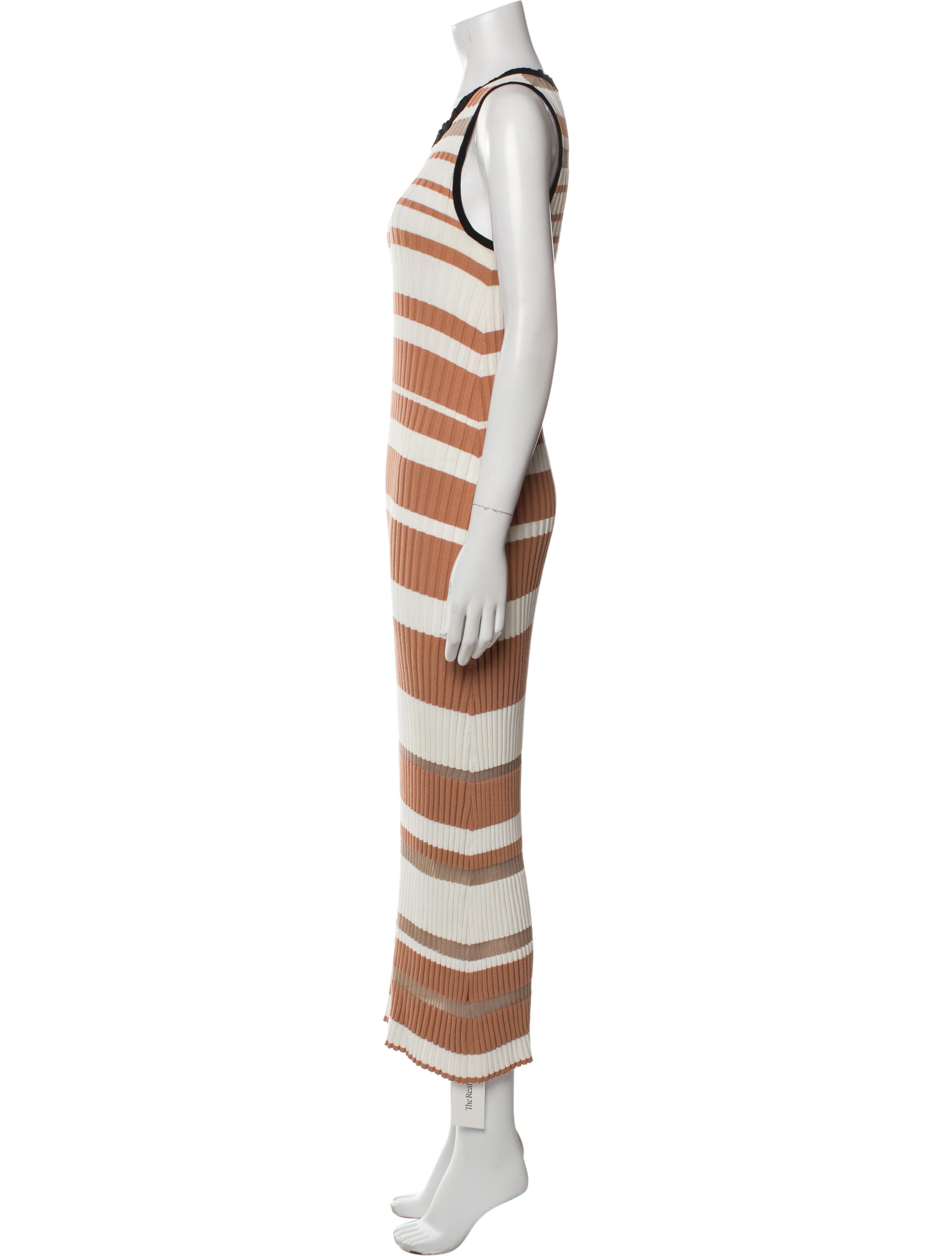 Sonia Rykiel Striped Long Dress