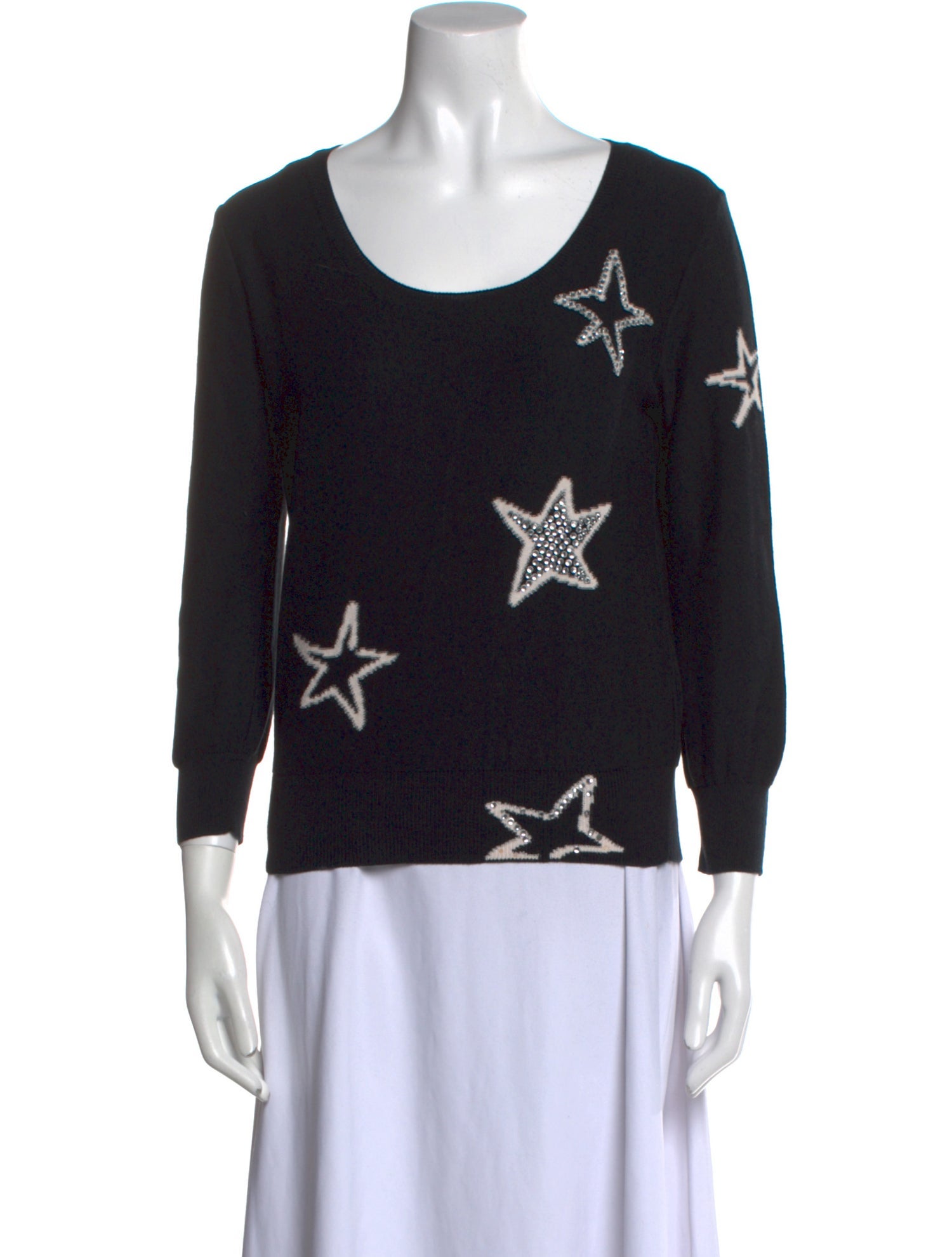 Sonia Rykiel Printed Scoop Neck Top