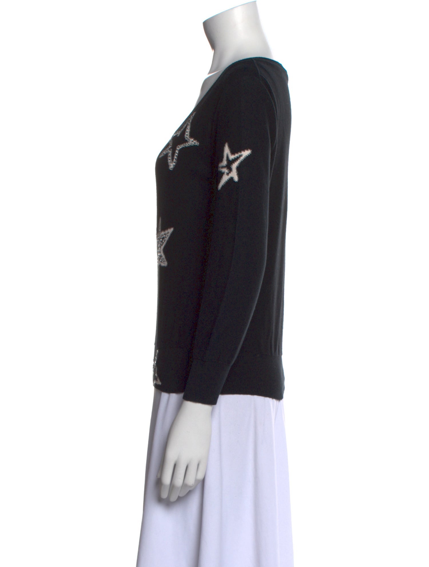 Sonia Rykiel Printed Scoop Neck Top