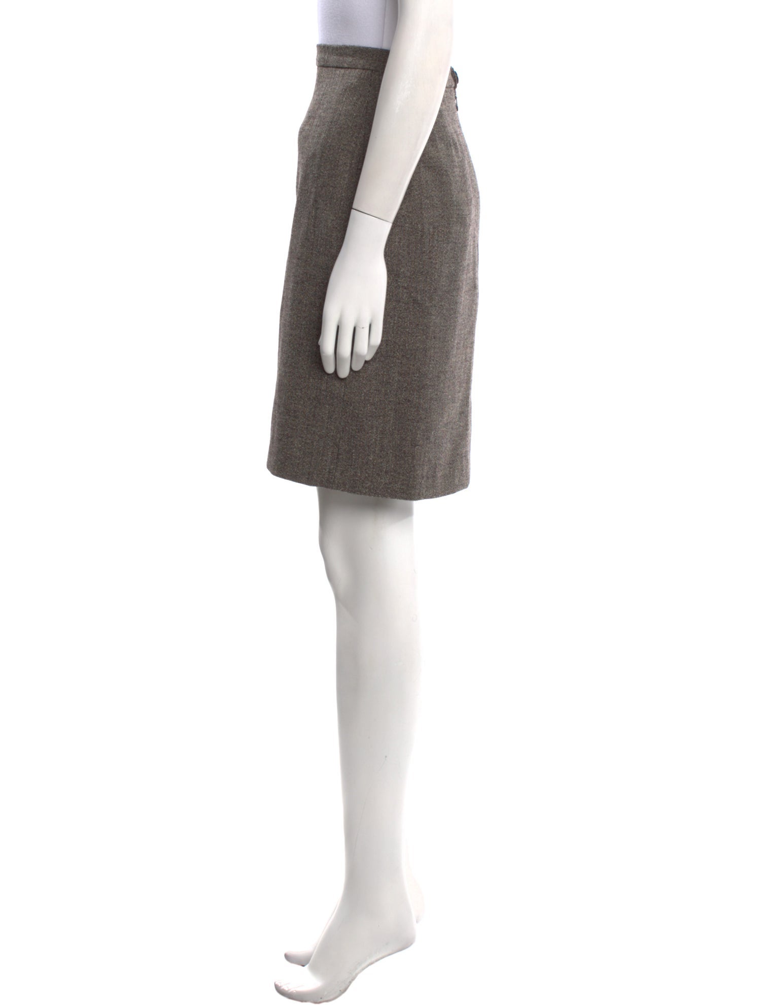 Sonia Rykiel Wool Knee-Length Skirt