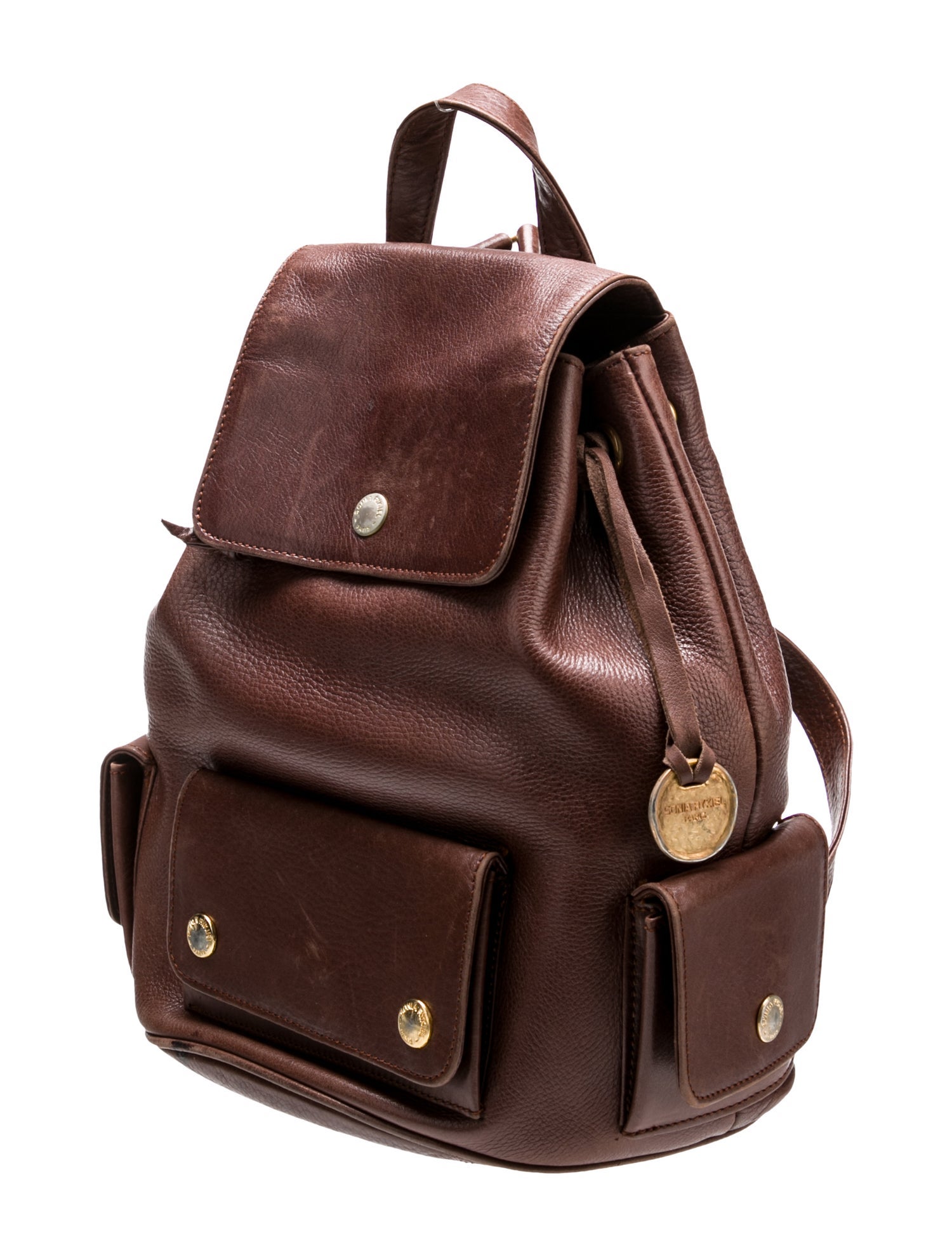 Sonia Rykiel Leather Backpack