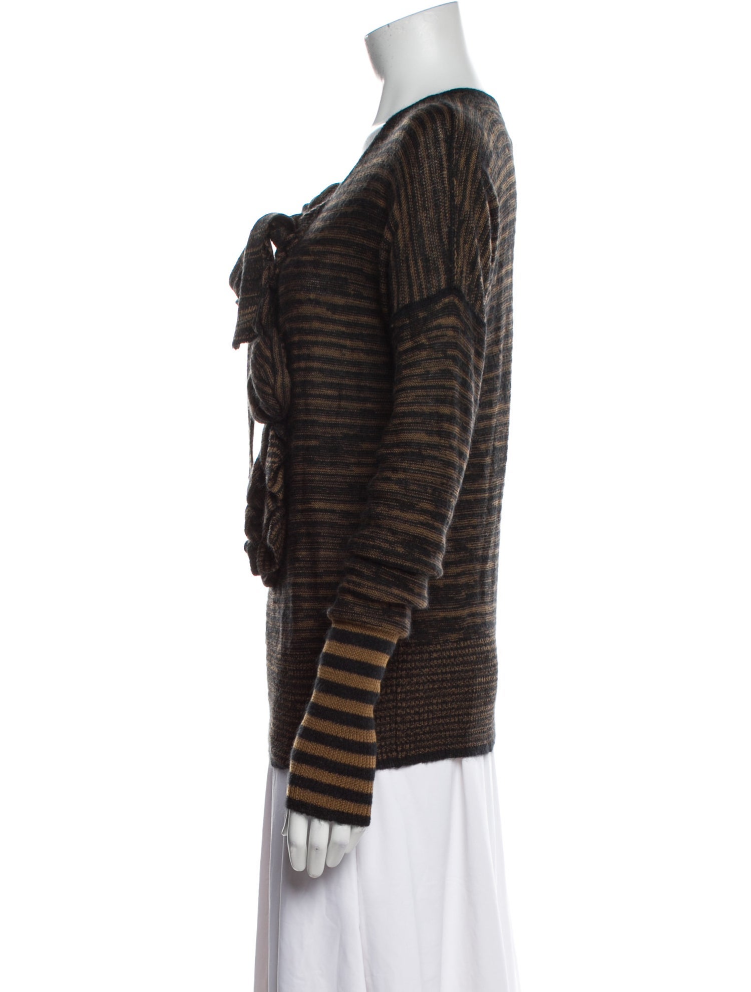 Sonia Rykiel Virgin Wool Striped Sweater