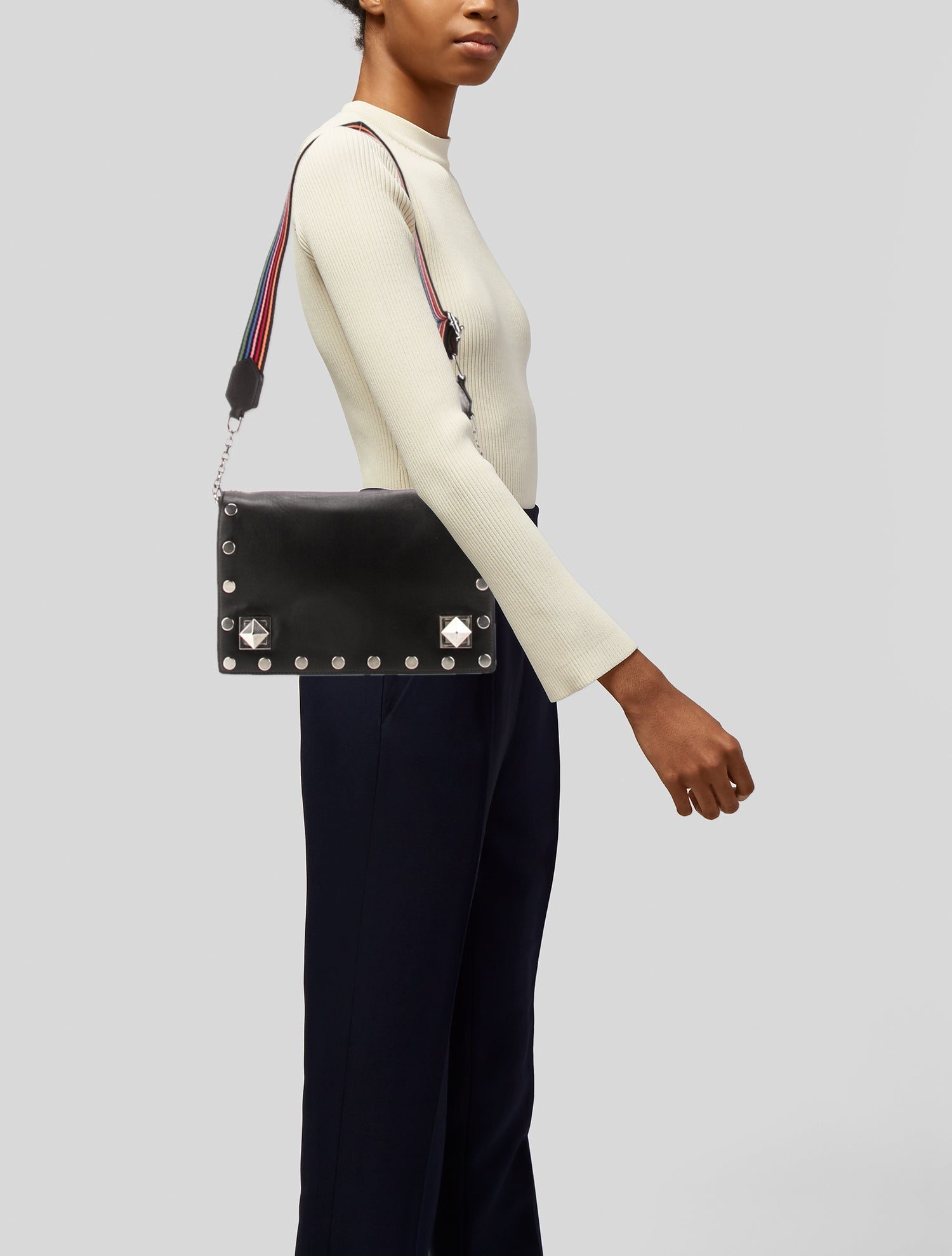 Sonia Rykiel Leather Shoulder Bag