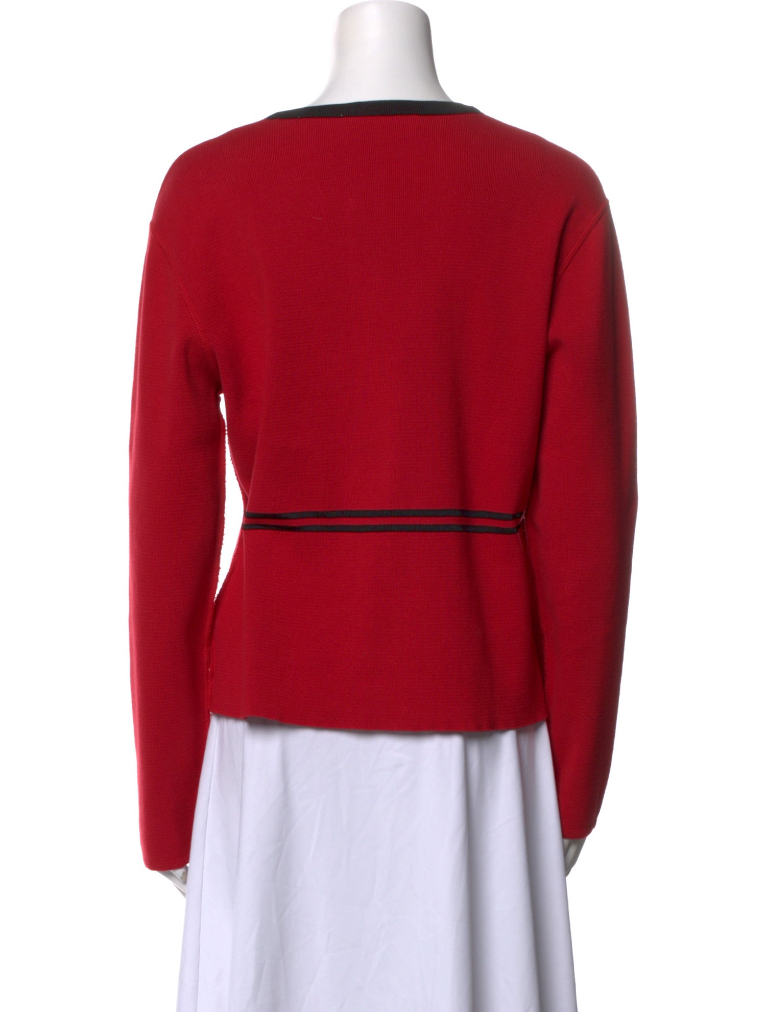 Sonia Rykiel Crew Neck Long Sleeve Top