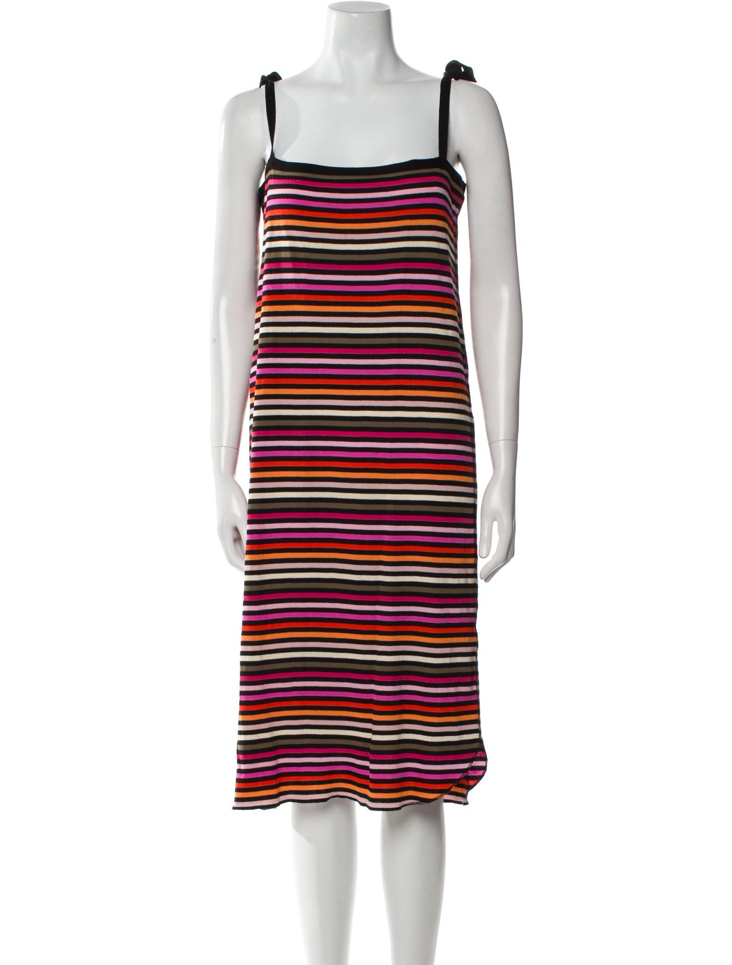 Sonia Rykiel Striped Midi Length Dress