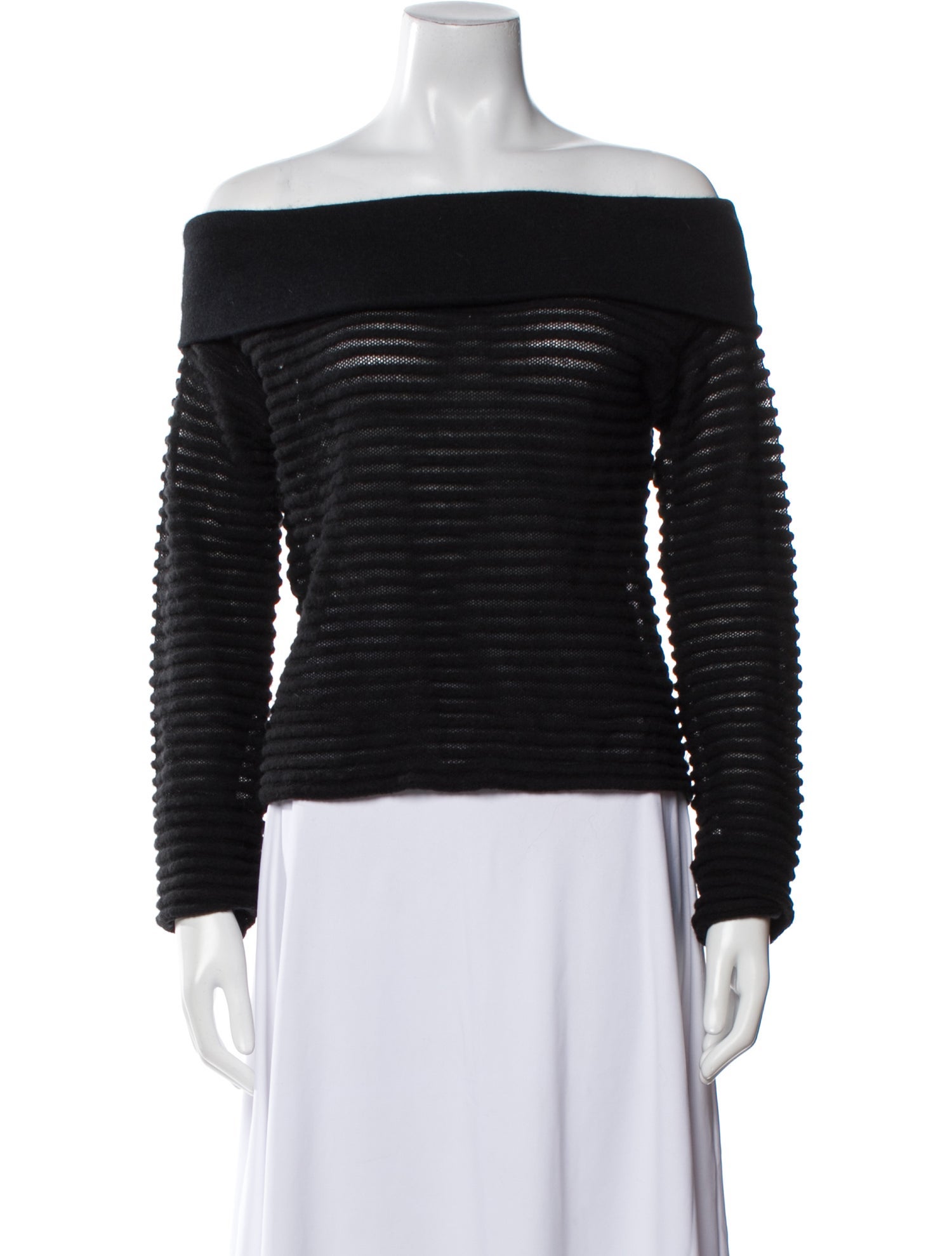 Sonia Rykiel Off-The-Shoulder Sweater