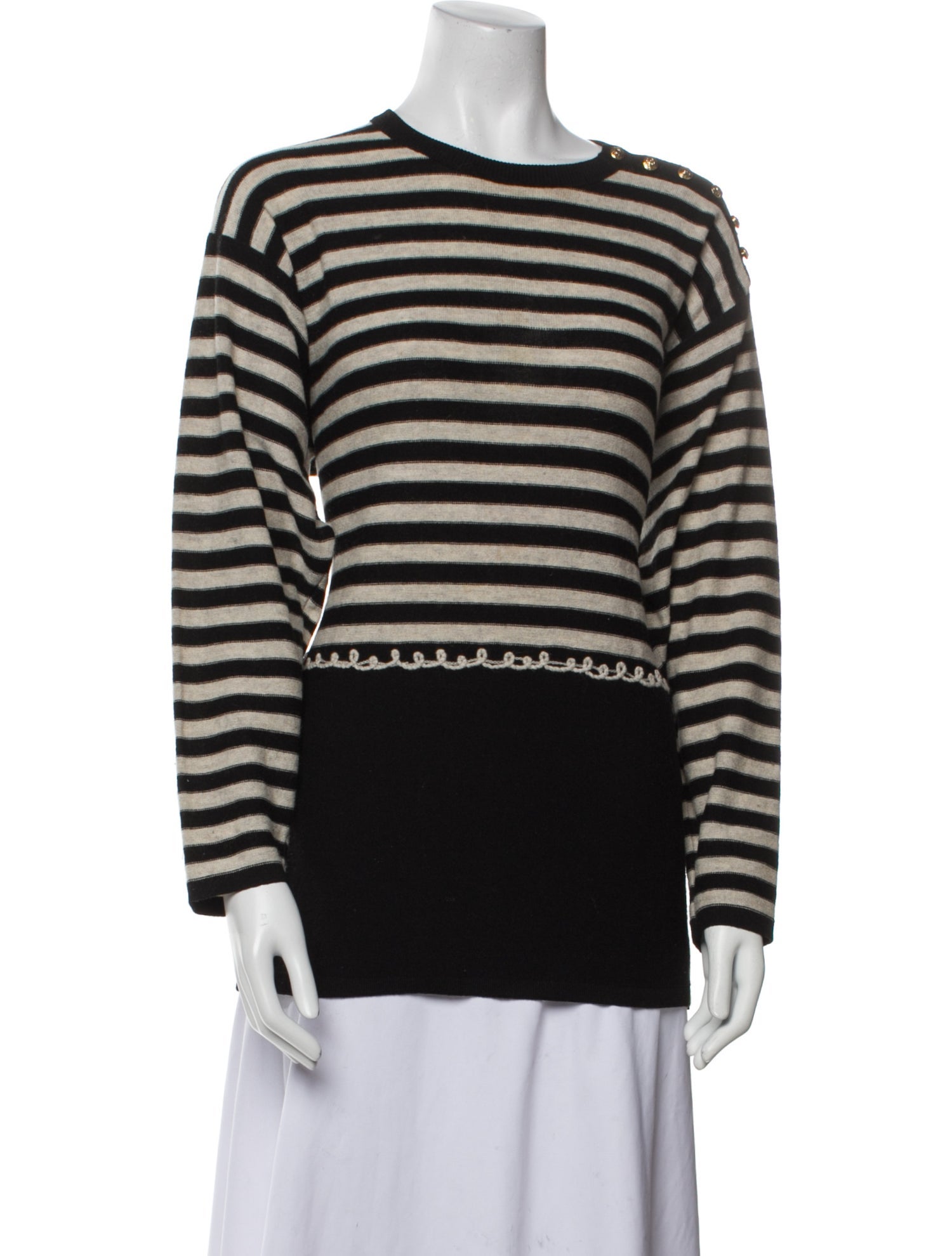Sonia Rykiel Virgin Wool Striped Top