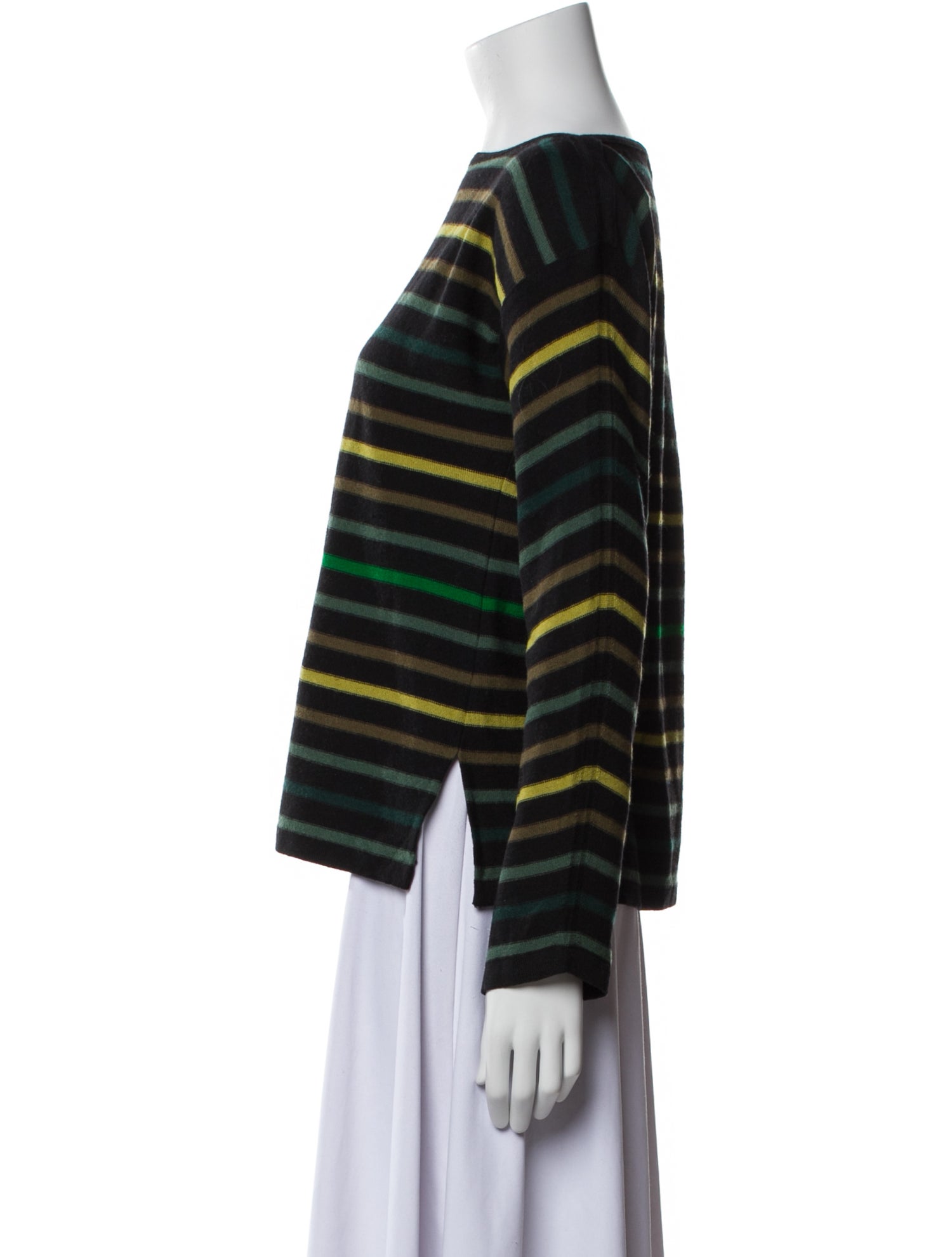 Sonia Rykiel Virgin Wool Striped Sweater
