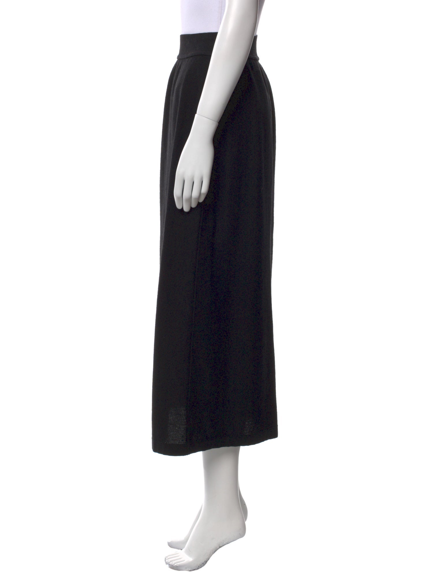 Sonia Rykiel Virgin Wool Midi Length Skirt