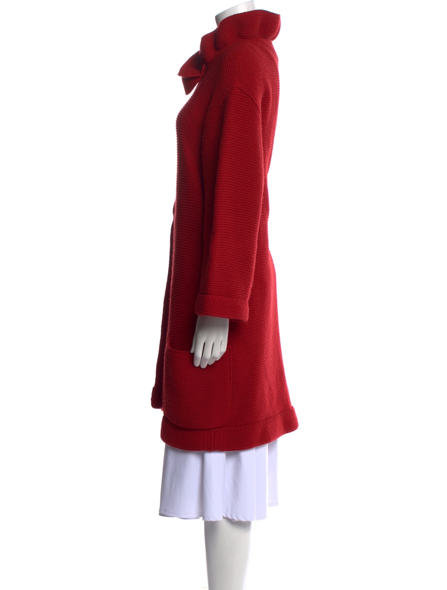 Sonia Rykiel Virgin Wool Mock Neck Sweater