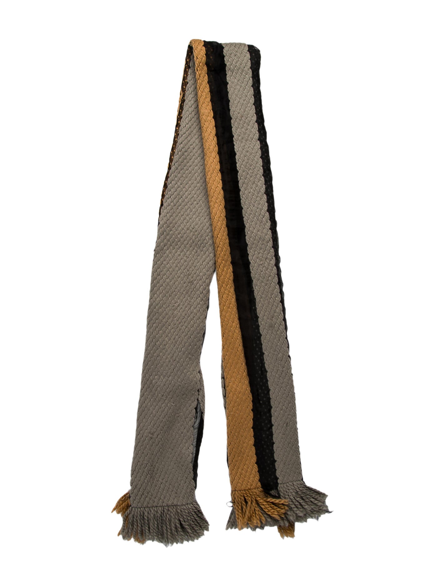 Sonia Rykiel Silk Striped Scarf