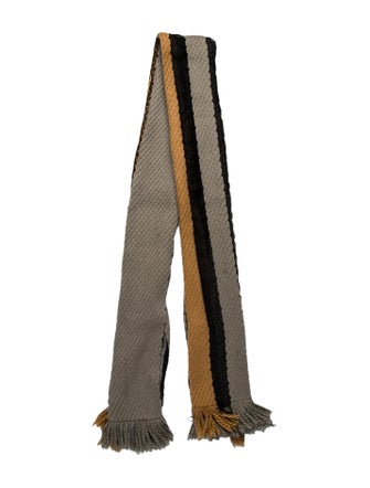 Sonia Rykiel Silk Striped Scarf