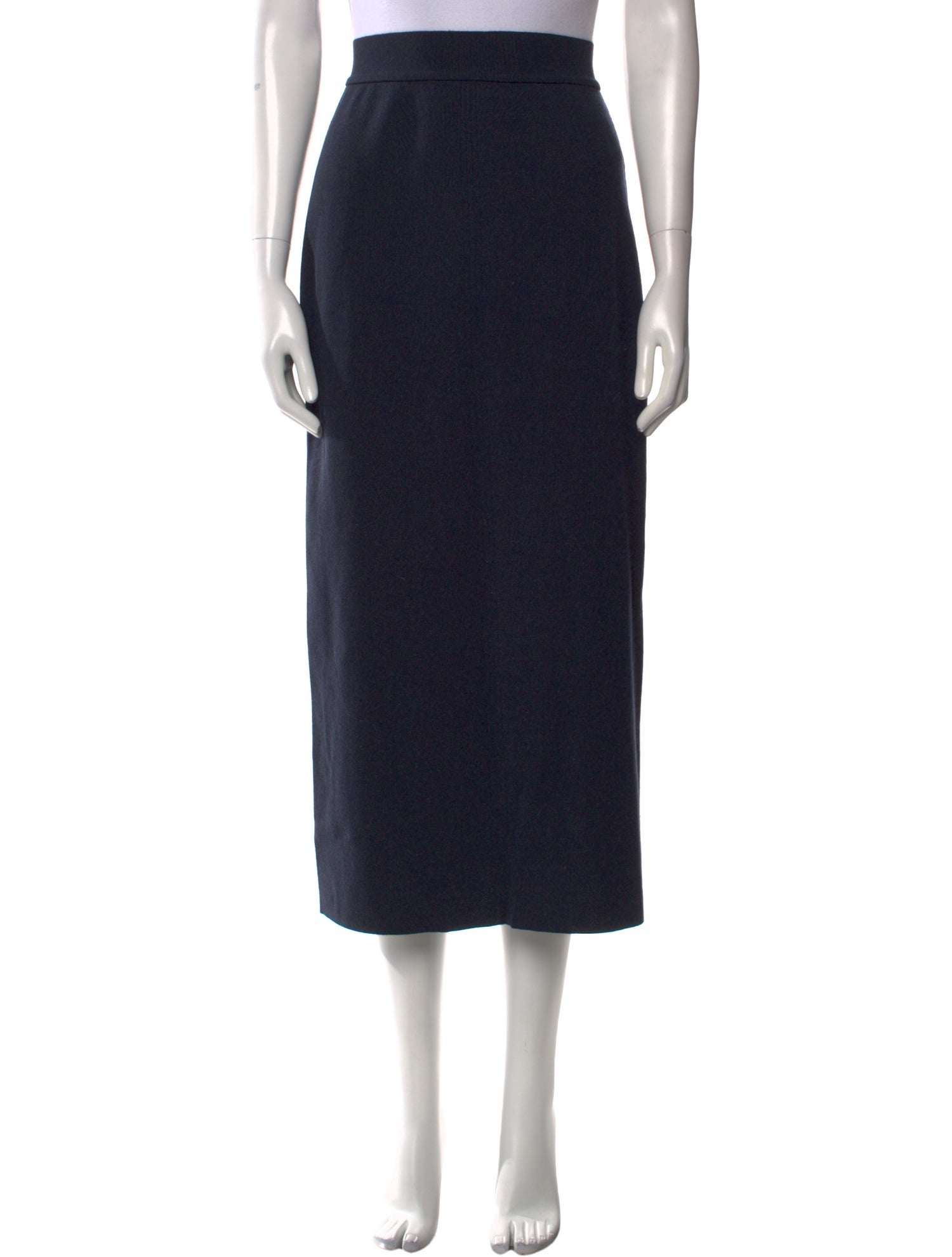 Sonia Rykiel Virgin Wool Midi Length Skirt