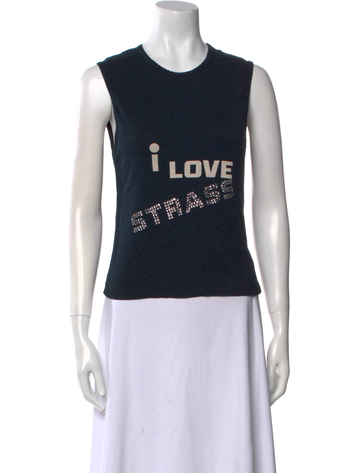 Sonia Rykiel Graphic Print Crew Neck Top