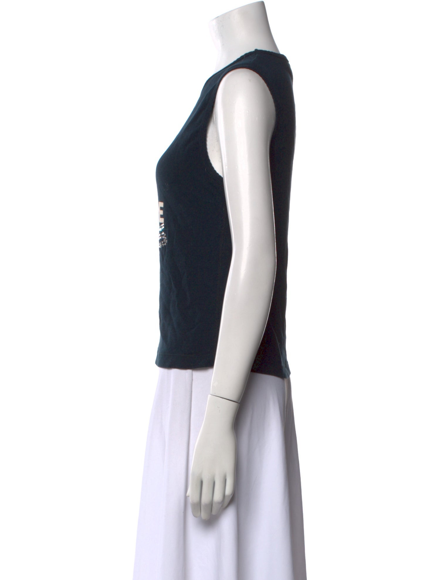 Sonia Rykiel Graphic Print Crew Neck Top