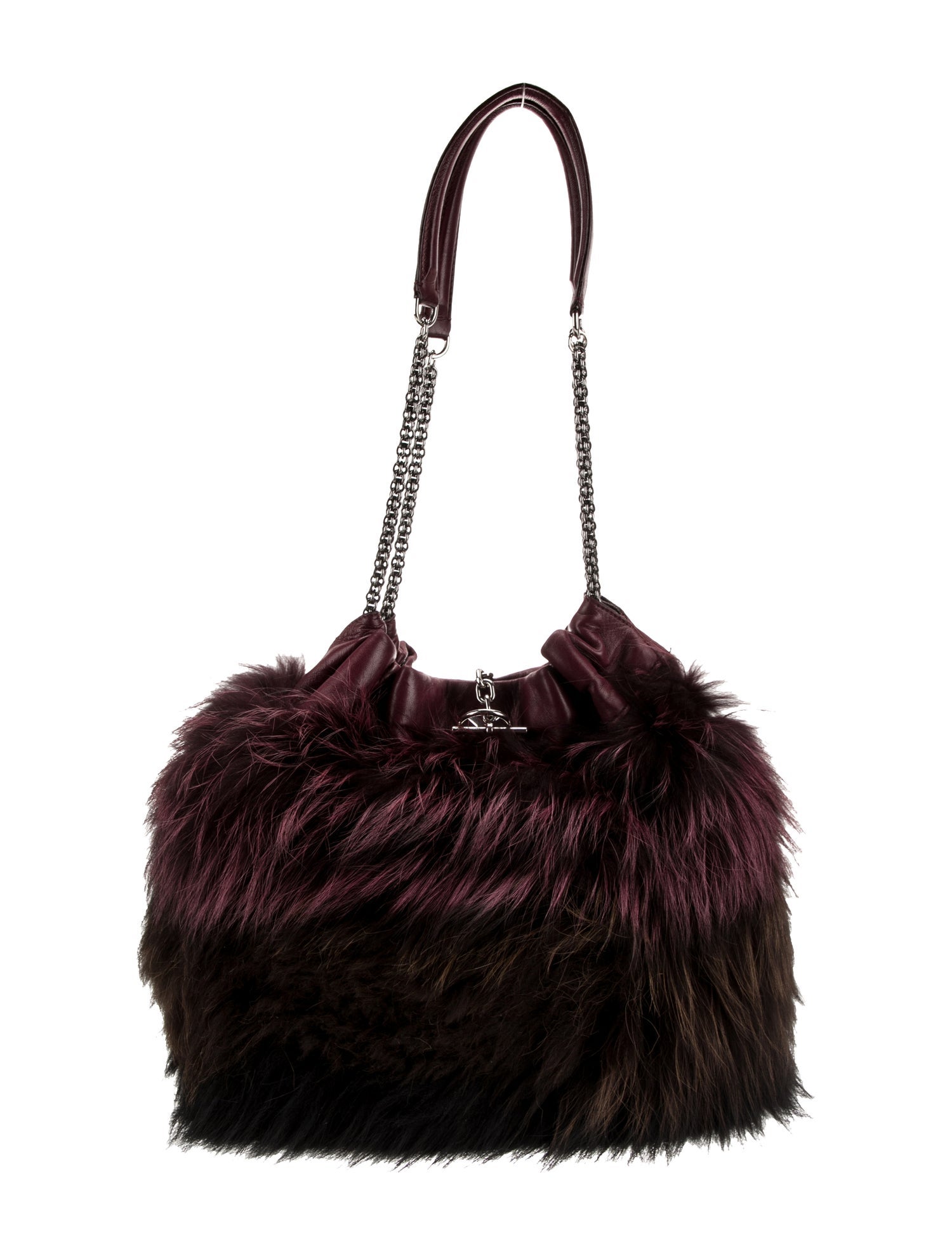 Sonia Rykiel Fur Shoulder Bag