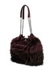 Sonia Rykiel Fur Shoulder Bag