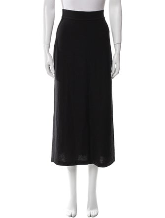 Sonia Rykiel Wool Midi Length Skirt