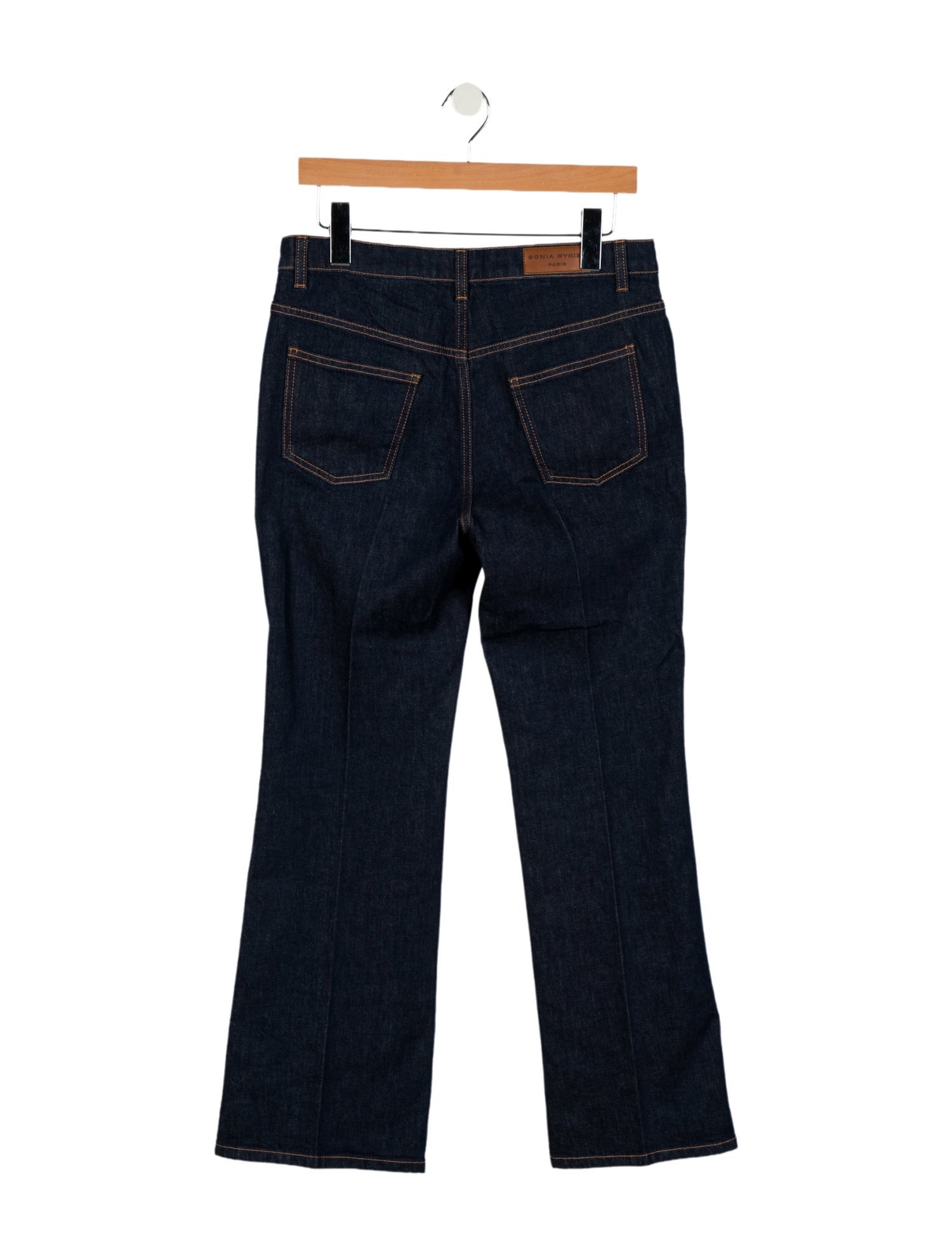 Sonia Rykiel Mid-Rise Wide Leg Jeans