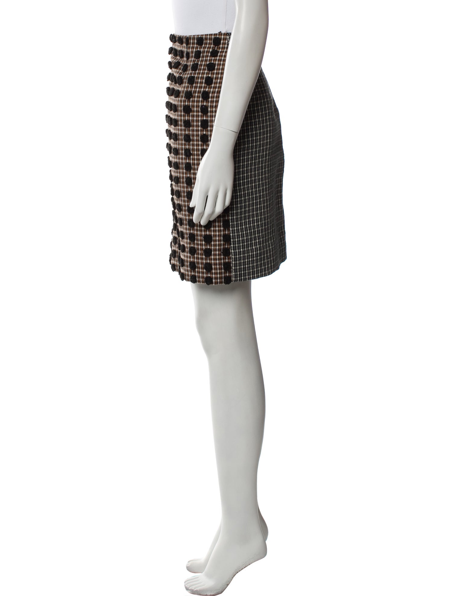 Sonia Rykiel Virgin Wool Mini Skirt