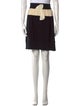 Sonia Rykiel Colorblock Pattern Knee-Length Skirt