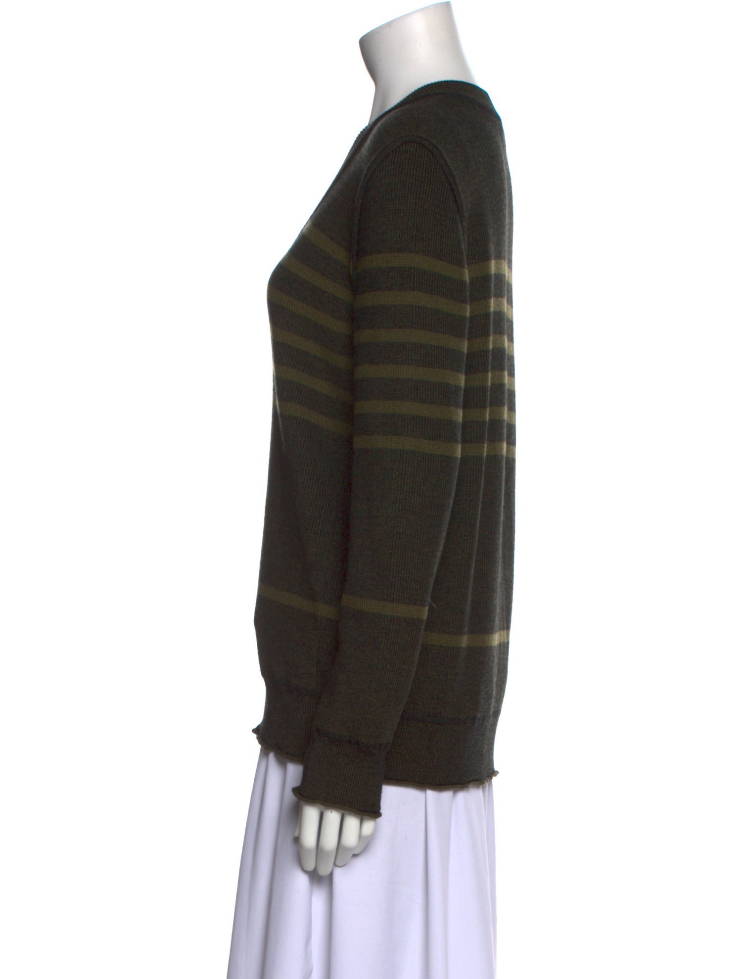 Sonia Rykiel Virgin Wool Striped Sweater
