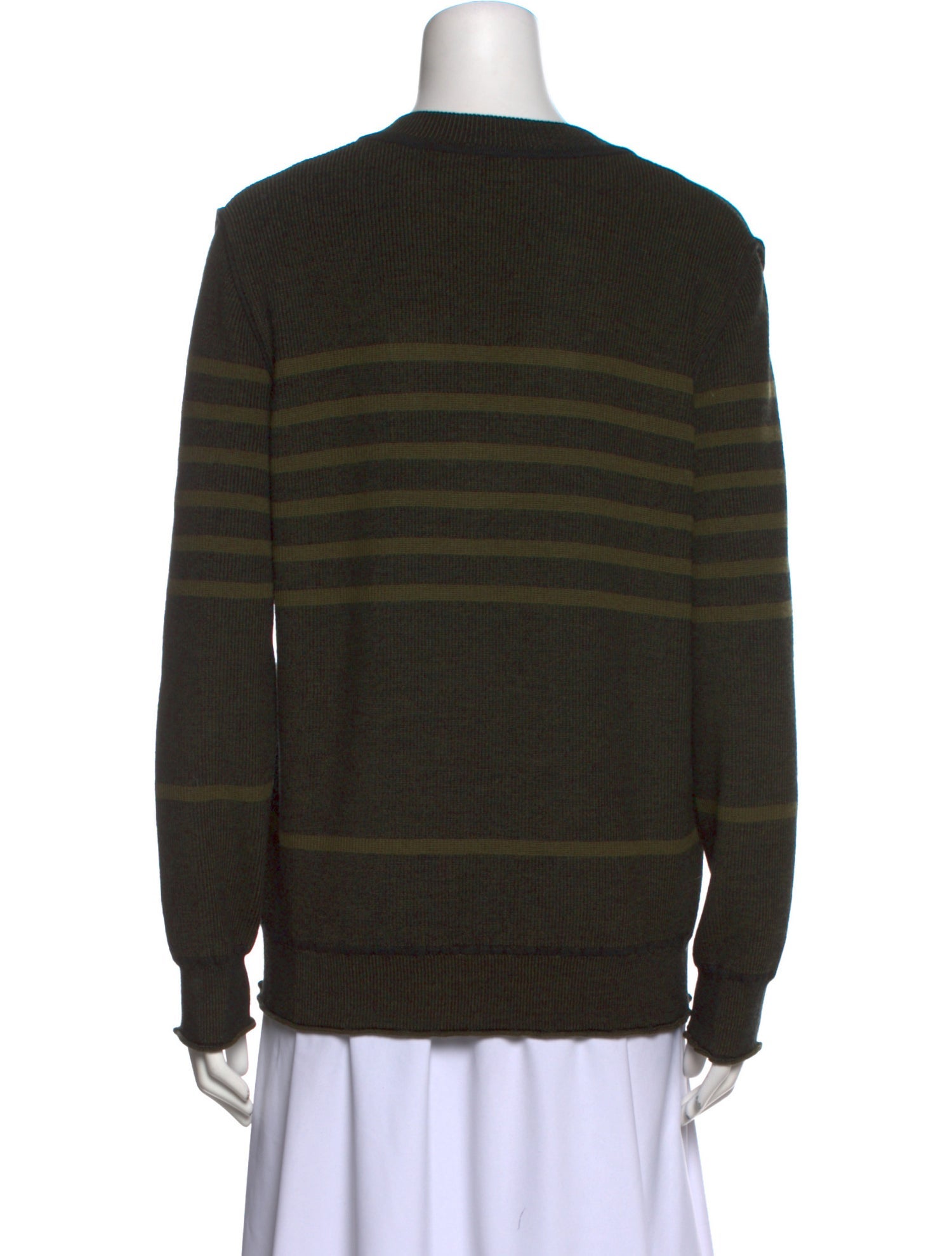 Sonia Rykiel Virgin Wool Striped Sweater