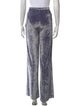 Sonia Rykiel Polka Dot Print Wide Leg Pants