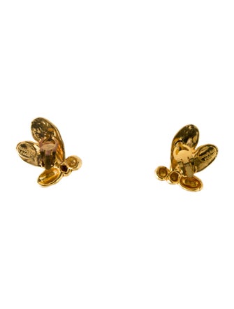Sonia Rykiel Dragonfly Clip-On Earrings