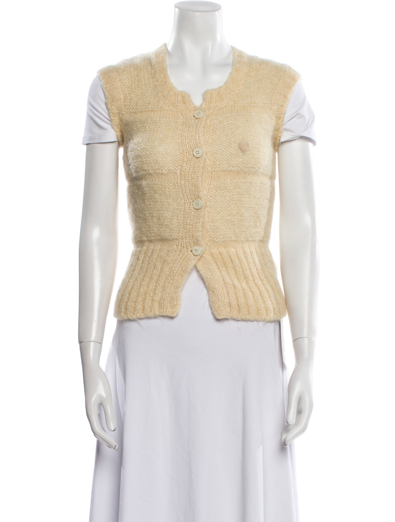 Sonia Rykiel Wool Printed Vest