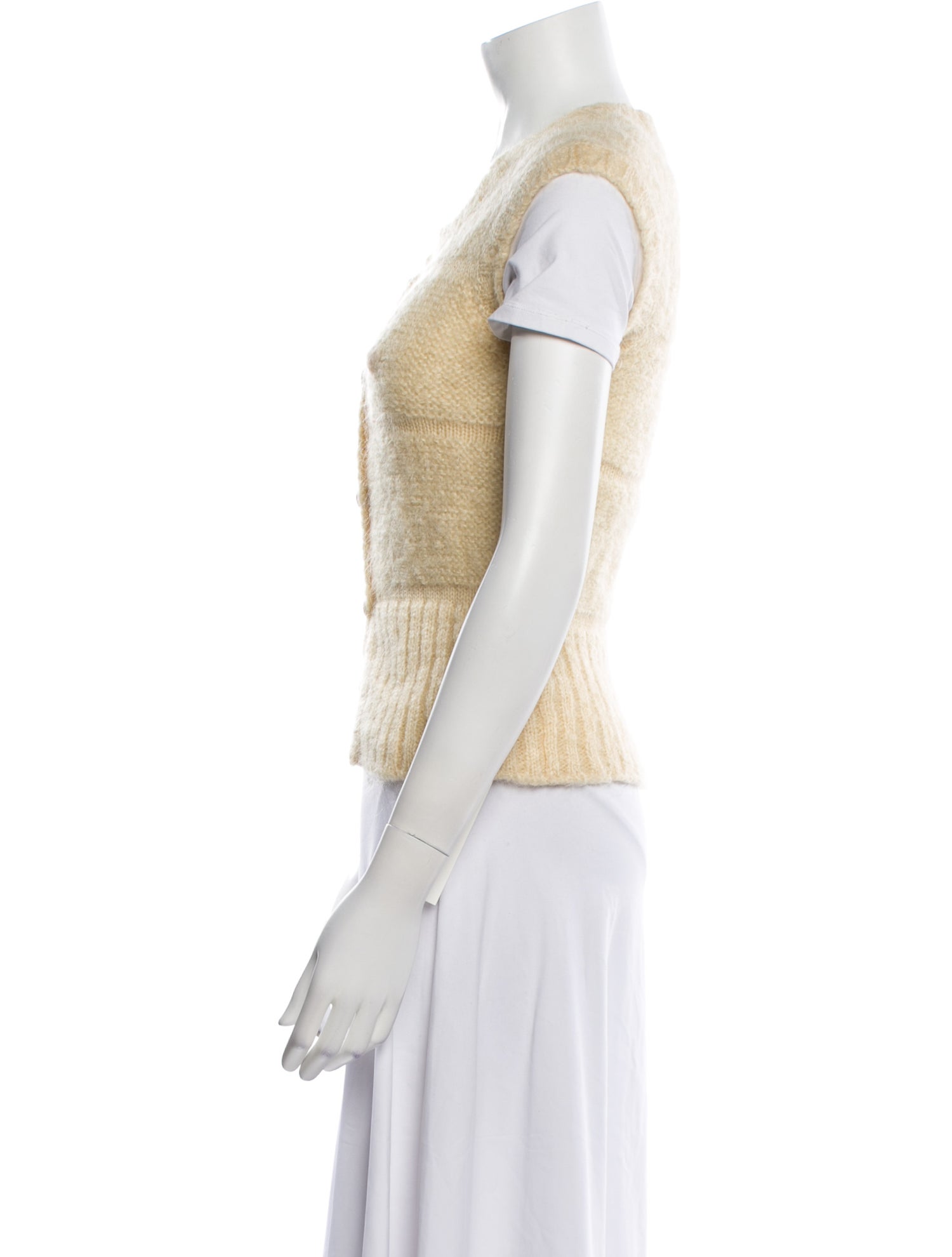 Sonia Rykiel Wool Printed Vest