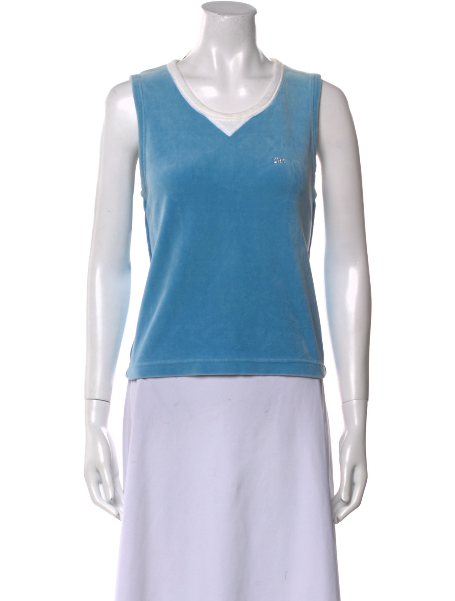 Sonia Rykiel V-Neck Sleeveless Top