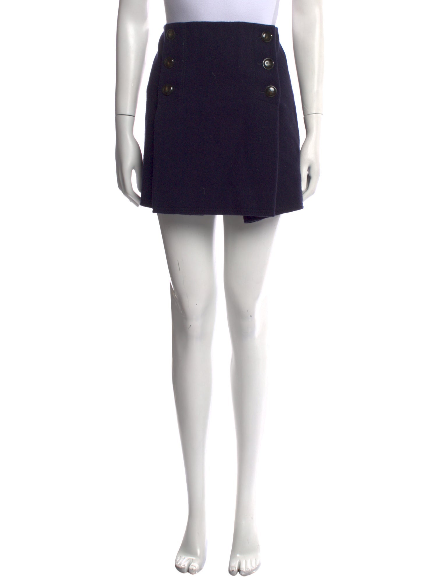Sonia Rykiel Wool Mini Skirt