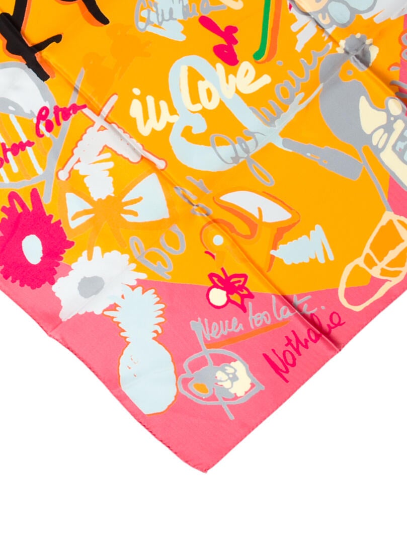 Sonia Rykiel Silk Vintage Scarf