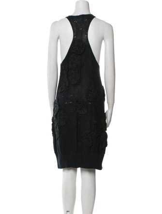 Sonia Rykiel Scoop Neck Knee-Length Dress