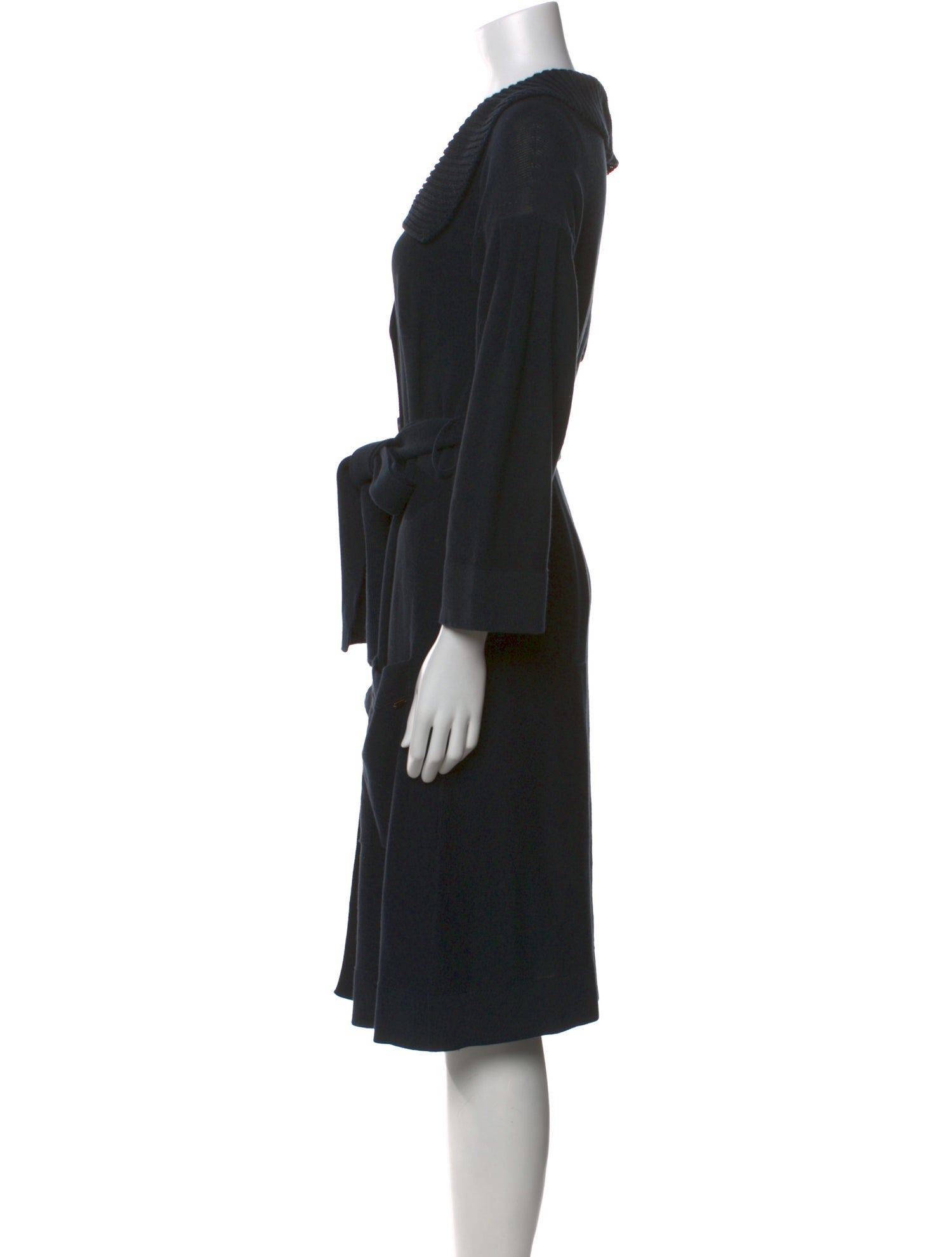 Sonia Rykiel Scoop Neck Knee-Length Dress