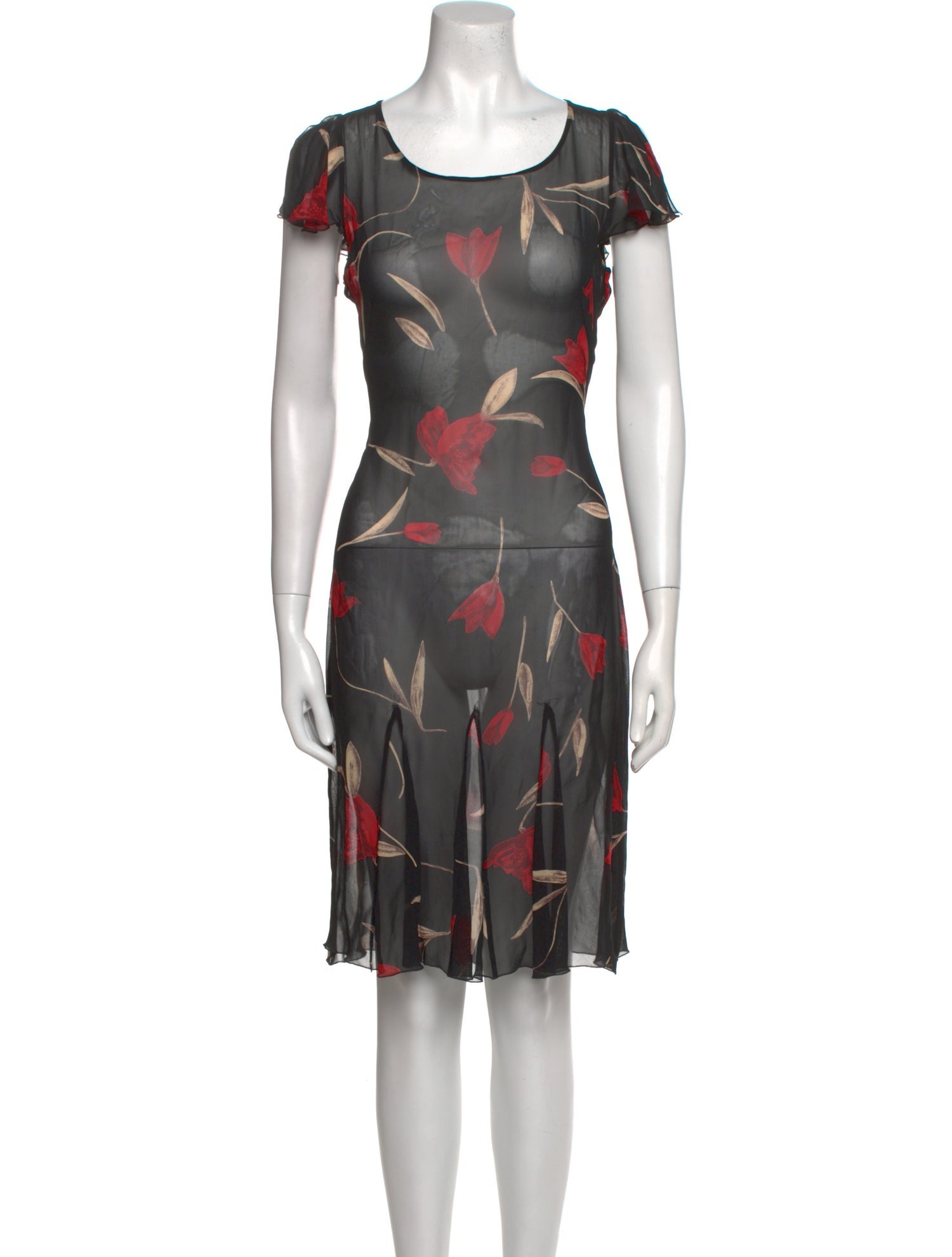 Sonia Rykiel Printed Knee-Length Dress