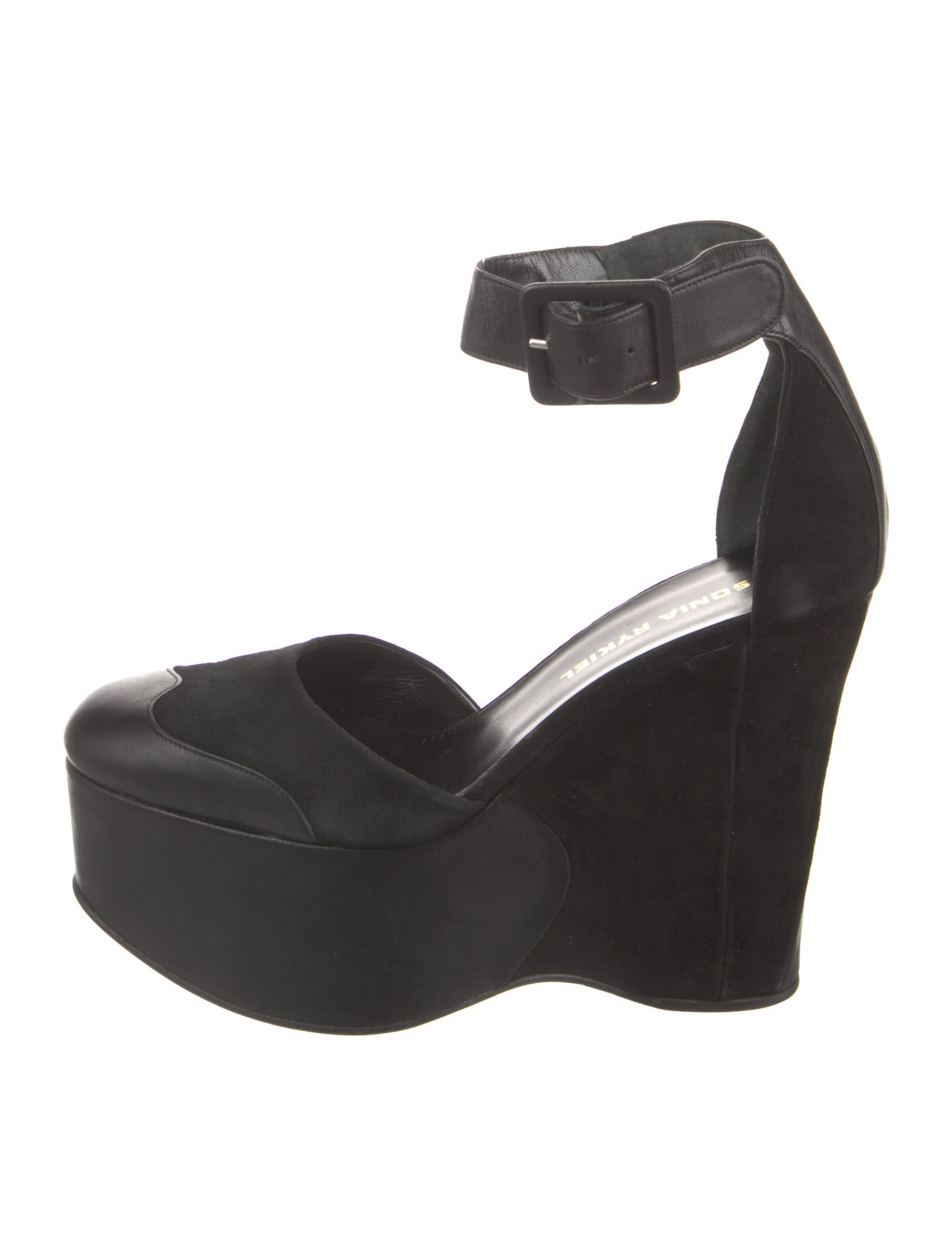 Sonia Rykiel Vintage Suede D'Orsay Pumps