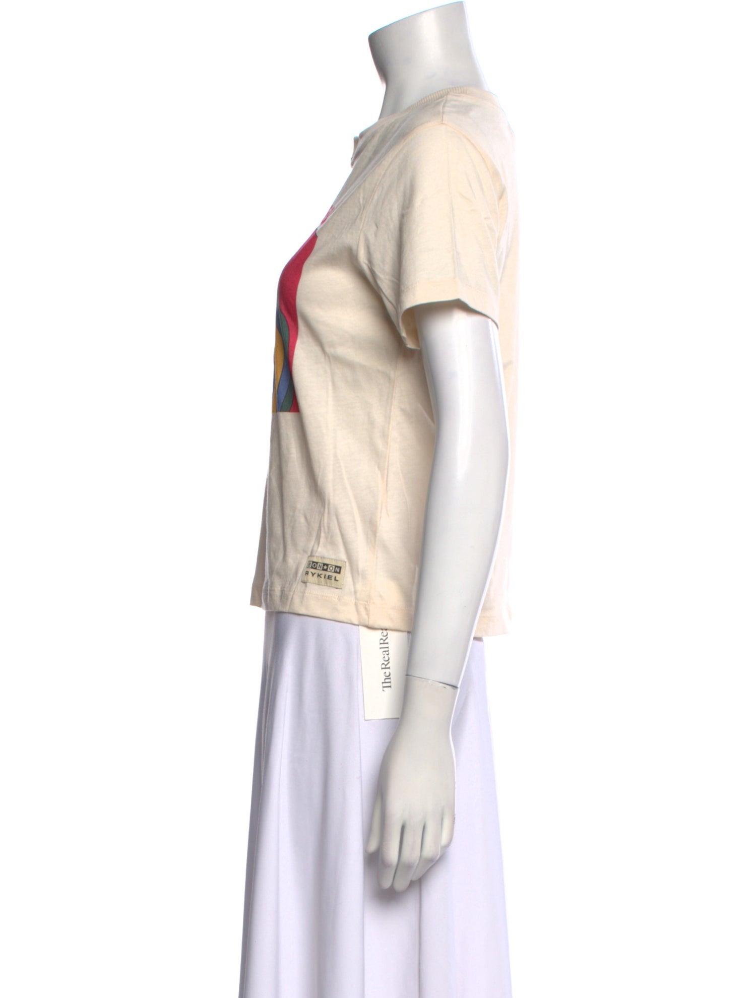 Sonia Rykiel Graphic Print Crew Neck T-Shirt w/ Tags