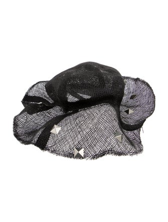 Sonia Rykiel Straw Studded Hat