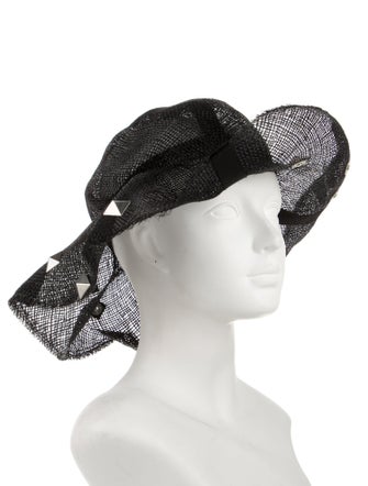 Sonia Rykiel Straw Studded Hat